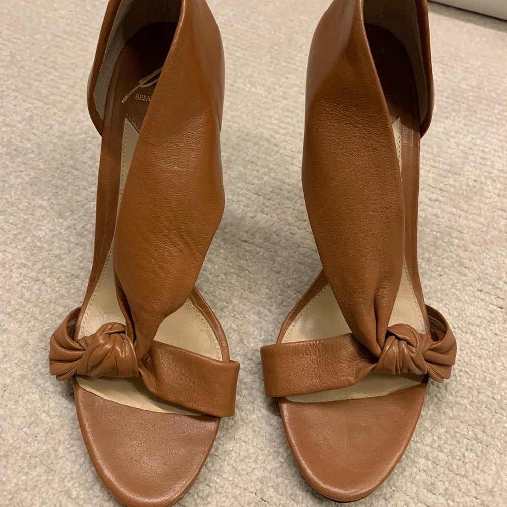 Brian Atwood leather heels